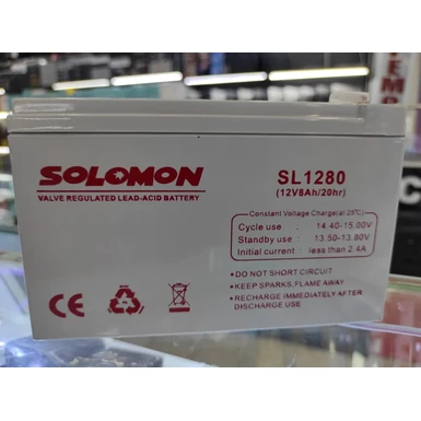 Аккумулятор SOLOMON 12 V 8Ah