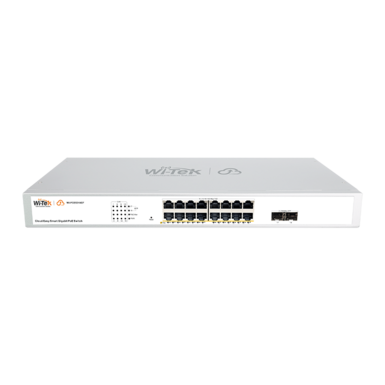 Wi-Tek WI-PCES318GF V2 Cloud Poe 16 Gb+2 SFP
