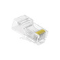 Сквозной коннектор RJ45 для UTP CAT6 , двухрядный 4+4,