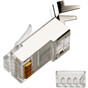 Экранированный сквозной коннектор RJ45 для FTP CAT7