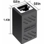 Экранированный соединитель RJ45 мама-мама для витой пары