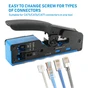 Профессиональный кримпер для сквозных коннекторов RJ45 CAT5/CAT6/CAT7
