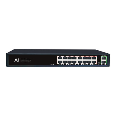 16G20GB 16 Port Full Gigabit POE Switch