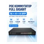 16G44GB 16 Port Full Gigabit POE Switch