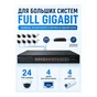 24G44GB 24 Port Full Gigabit POE Switch