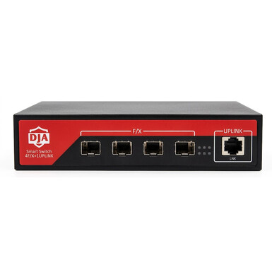 04GSFP2RG 4 Port Convergent Full Gigabit SFP Fiber Switch