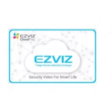 Ezviz 7-дневная видео история событий