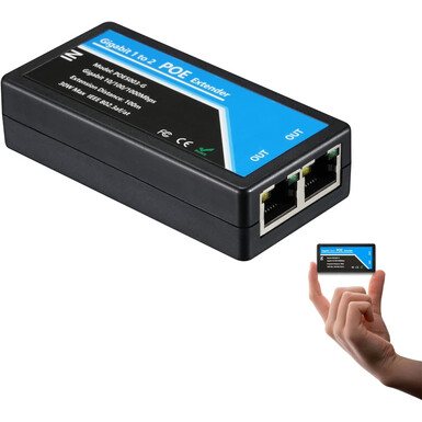 Active PoE Repeater POE 1X2 - 80M